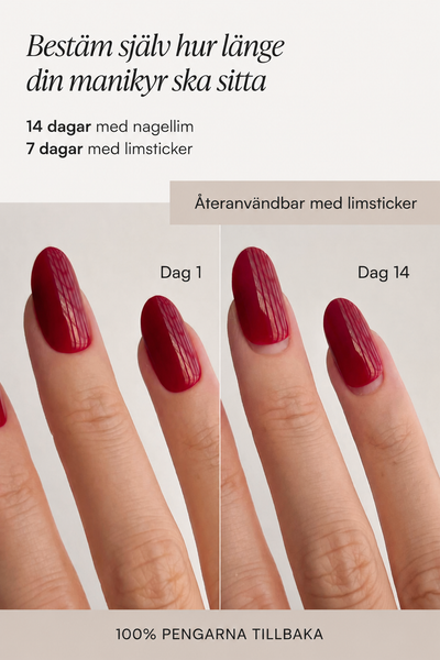 Haltbarkeit Soft Gel Press Ons