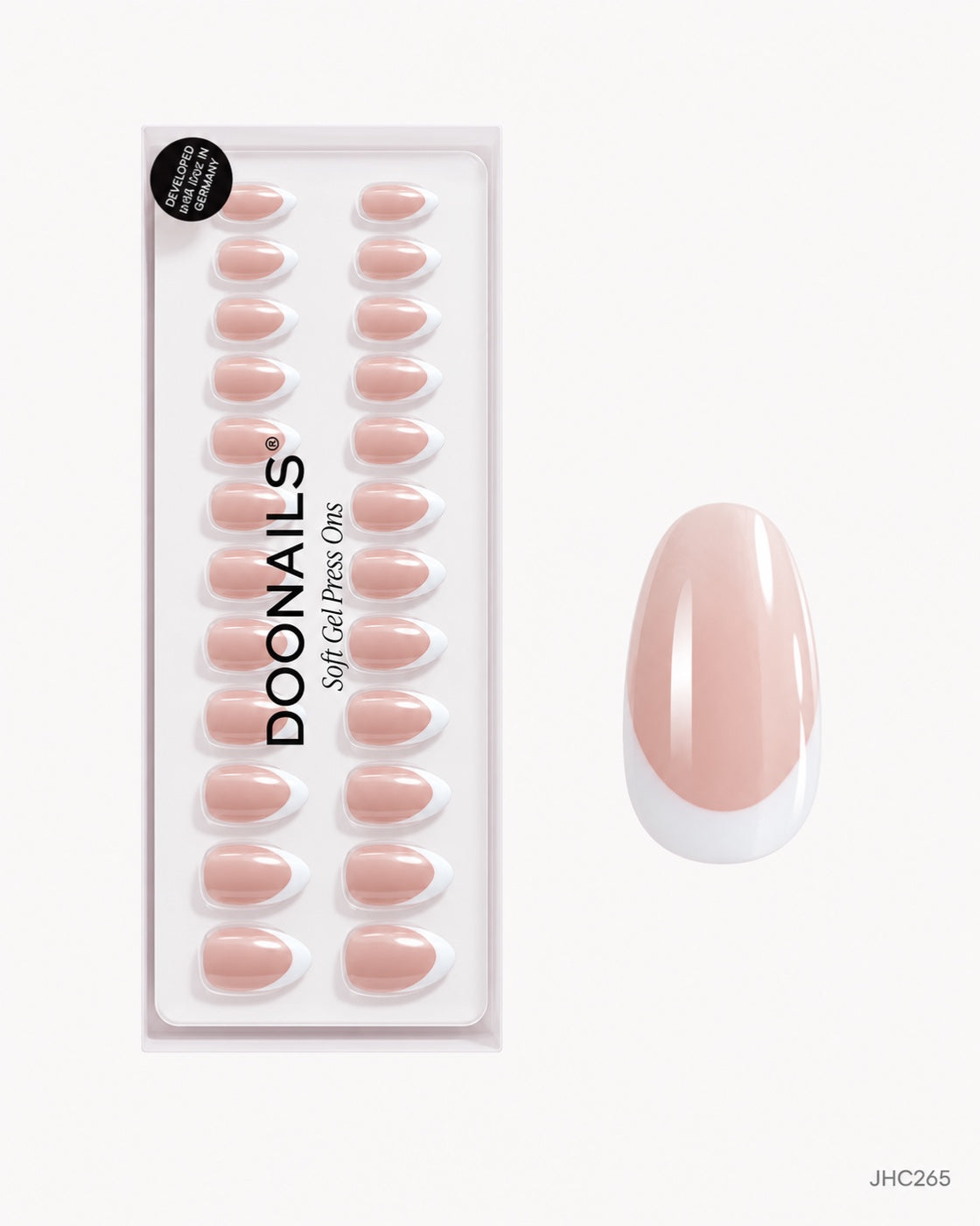 Vit fransk – mellan mandel – förpackning – JHC265