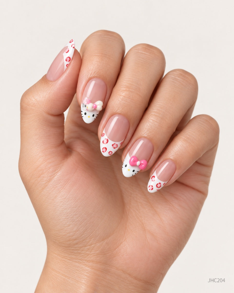 Rosa rosetter & fransk – mellan mandel – JHC204